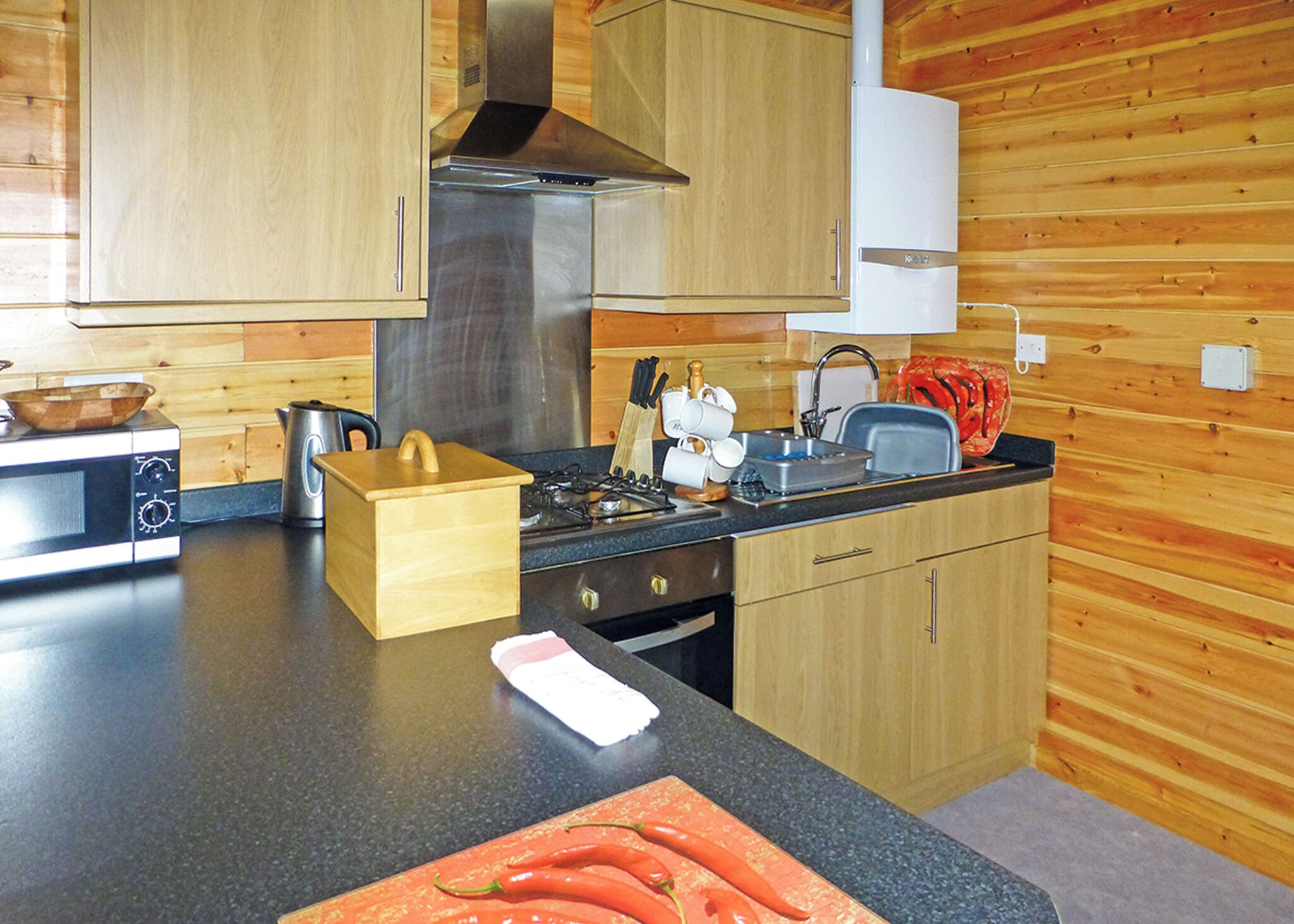 Kühlschrank, Ofen, Herdplatte, Toaster