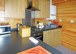 Fridge, oven, stovetop, toaster