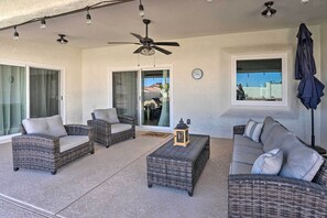 Terrace/patio - 3 Mi to Lake Havasu State Park: Family Home (Lake Havasu City)
