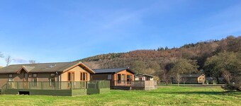 Superior and stunning stylish pine lodge.