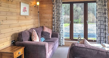 Superior and stunning stylish pine lodge.