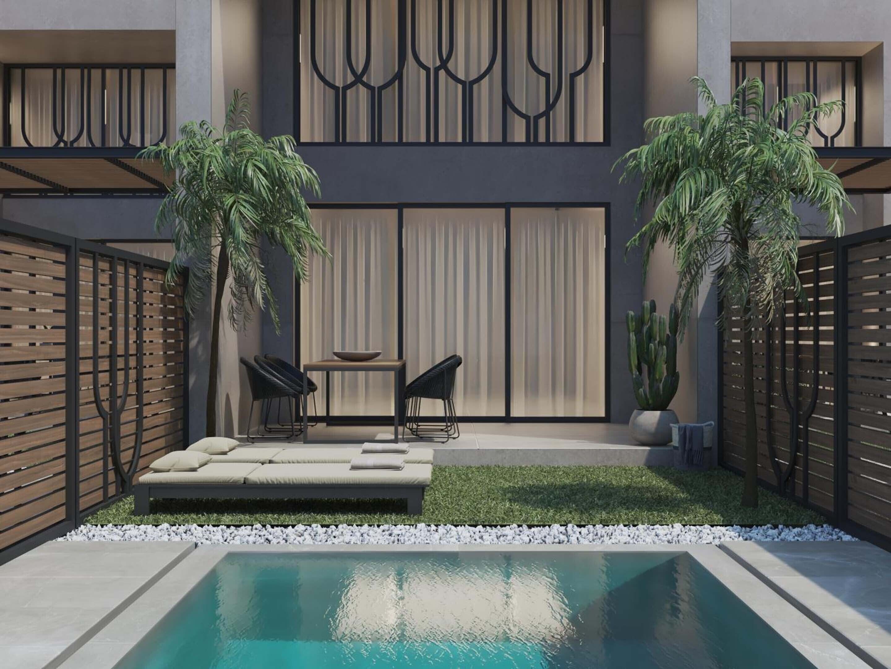 Mặt tiền nơi lưu trú