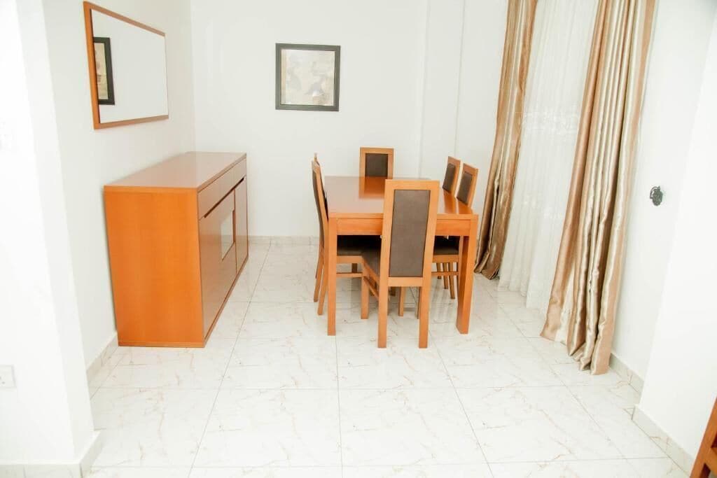 Superior Apartment | Living area | 32-inch flat-screen TV with cable channels, TV, offices