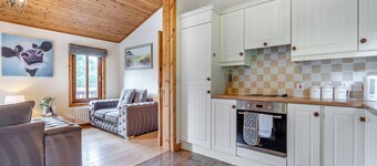 Luxury and contemporary styled lodge.