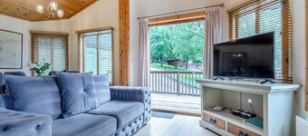 Luxury and contemporary styled lodge.