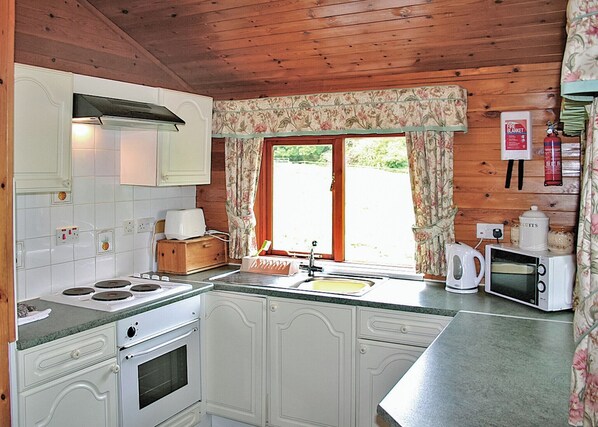 Fridge, oven, stovetop, toaster