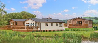 Stylish luxury lodge.