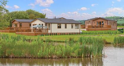 Stylish luxury lodge.