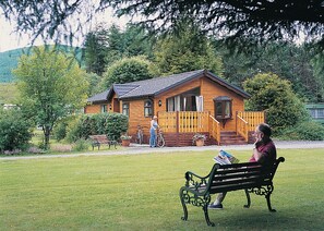 Exterior - Log cabin with one double with en suite shower and two twin. (Ettrick Valley, Nr Hawick)