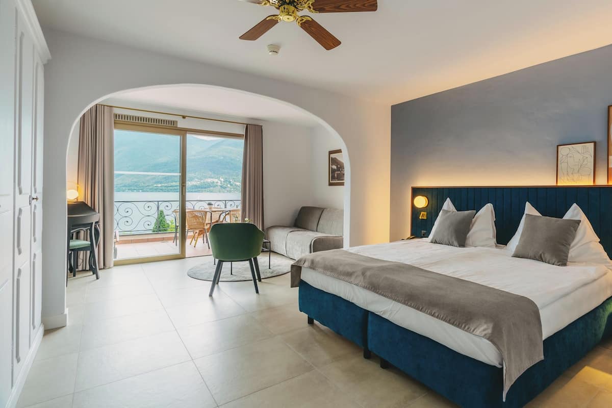 1 Schlafzimmer, Allergikerbettwaren, kostenlose Minibar, Zimmersafe