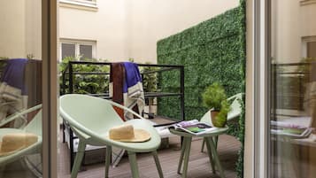 Uitzicht vanuit accommodatie