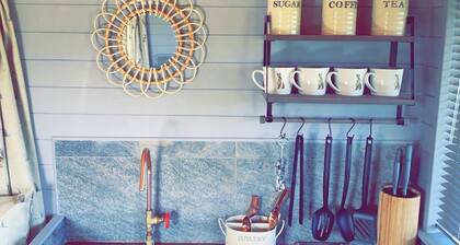 March Hare is a marvellous shepherd’s hut that sleeps up to four people.