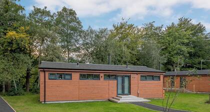 A stunning lodge with a centre lounge.