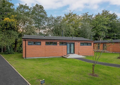 A stunning lodge with a centre lounge.