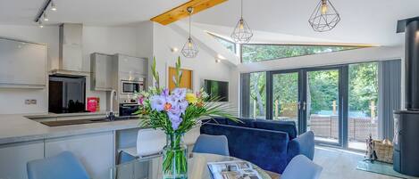 Refrigerador, horno, parrilla de estufa y lavavajillas