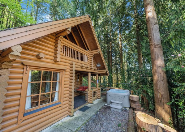 Idromassaggio all'aperto