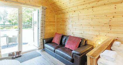 Comfortable pod perfect for short stays for couples with a sense of fun.