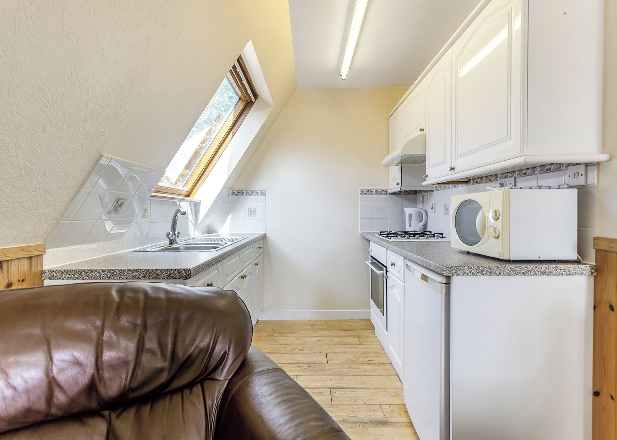 Fridge, oven, stovetop, toaster