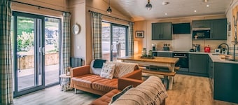 A beautiful bespoke lodge perfect for a family escape.