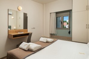 1 室のベッドルーム、ベッドシーツ