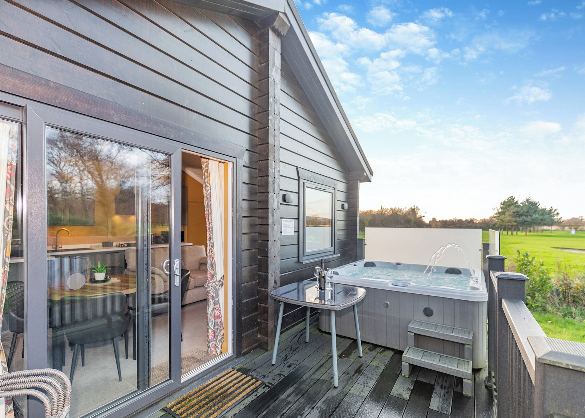 Spabad buiten