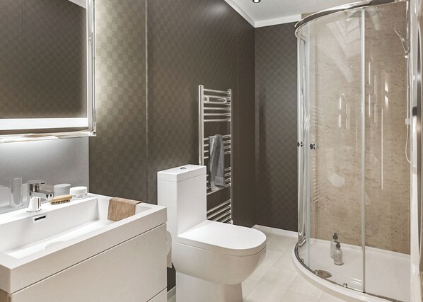 Shower, Bathroom, House