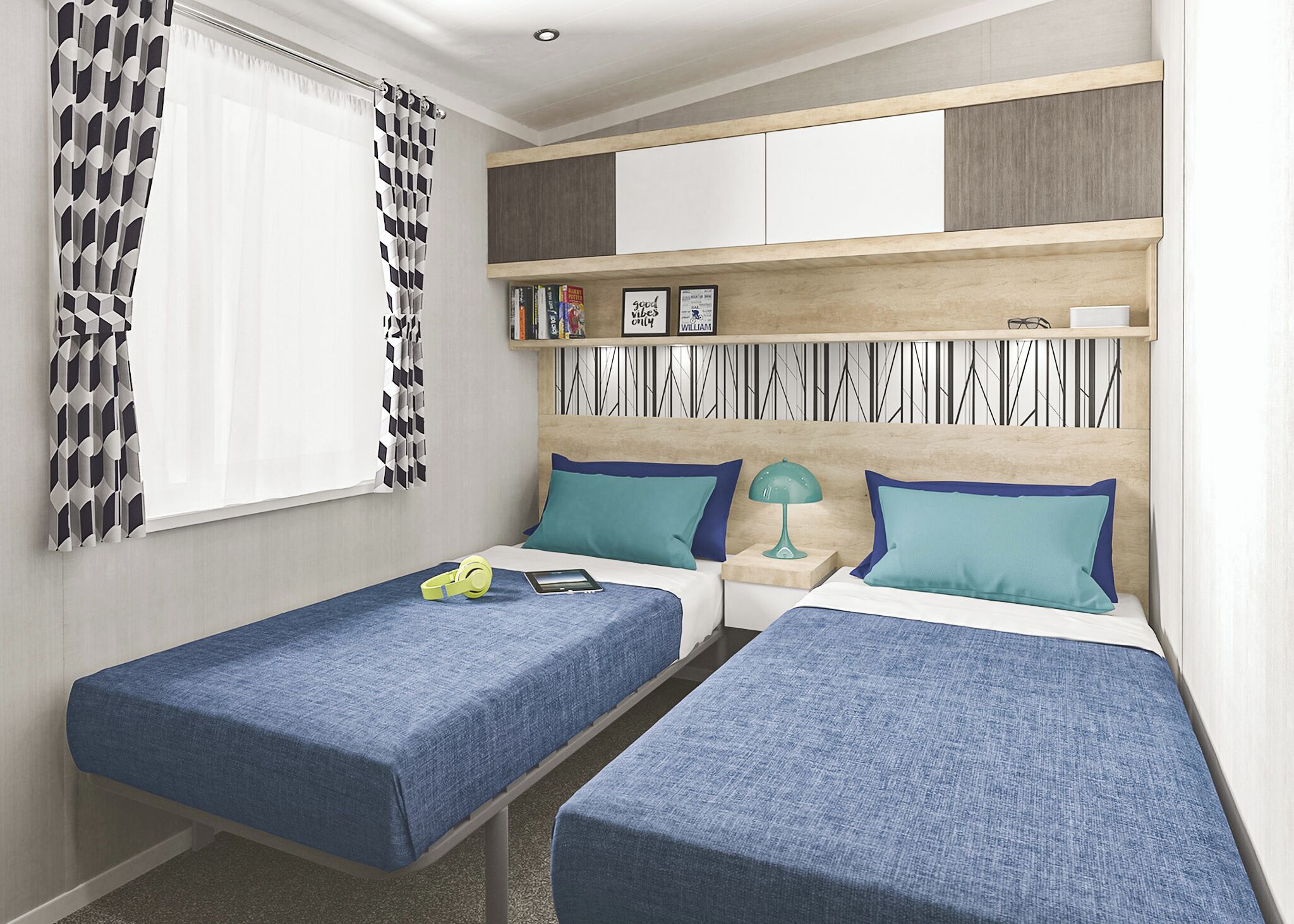 2 bedrooms