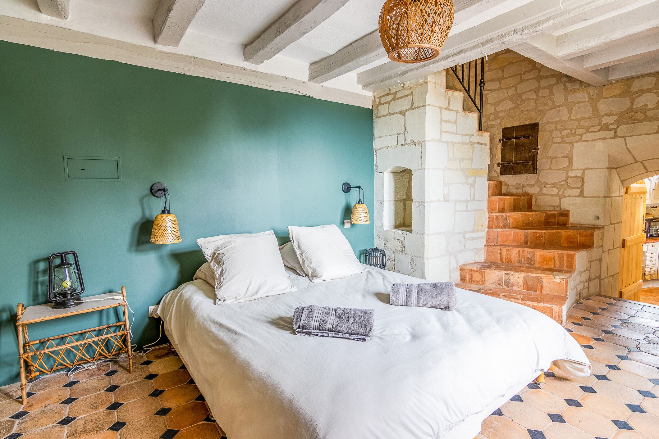 3 slaapkamers, een bureau, reisbedje, gratis wifi