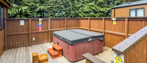 Bain à remous extérieur