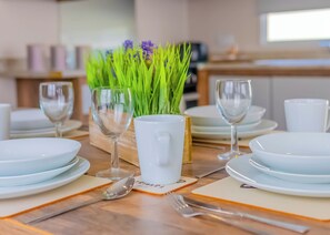 Dining - Signature 2 Bed Caravan (Ormside, Appleby-in-Westmorland)