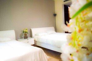 2 phòng ngủ, bộ đồ giường cao cấp, két bảo mật tại phòng 