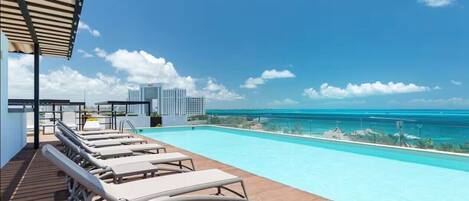 Terrasse sur le toit