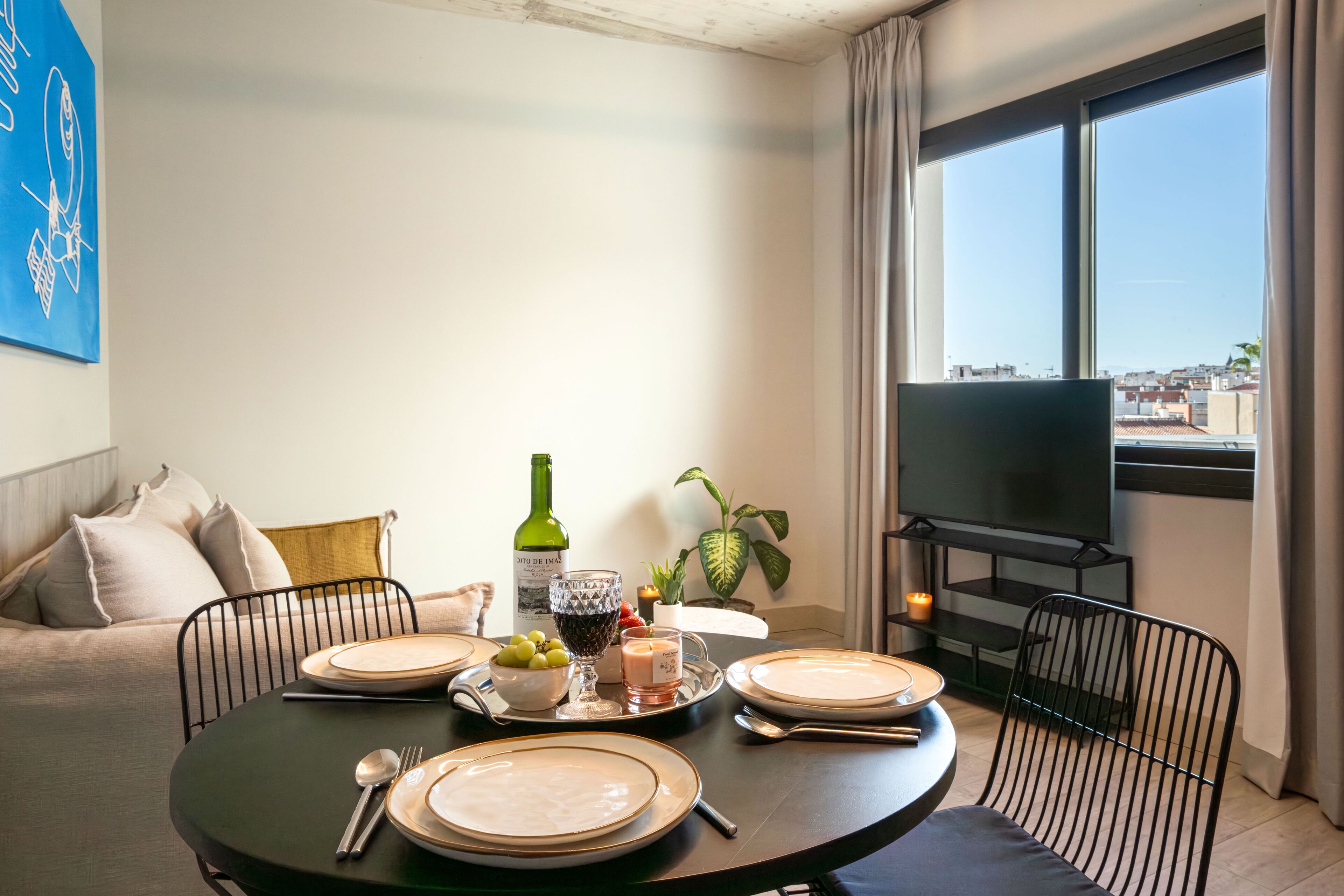 Nhà Duplex Deluxe, 1 phòng ngủ, hiên, quang cảnh thành phố | Quang cảnh từ phòng