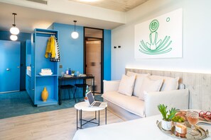 Apartemen Standar, 1 Tempat Tidur Double dengan tempat tidur Sofa | 1 kamar tidur, seprai premium, dan ruang kerja ramah laptop