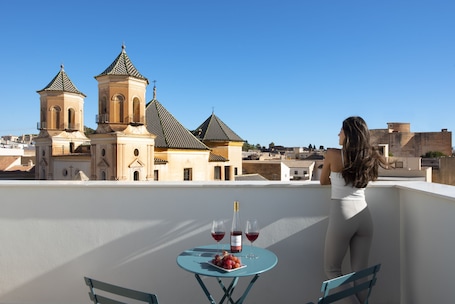 Deluxe Duplex, 1 Bedroom, Terrace, City View | Terrace/patio. Coeo Parras Design Apartments