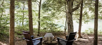 Safari Tent Site 5 | 1 King Bed | Pond View