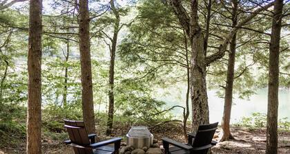 Safari Tent Site 5 | 1 King Bed | Pond View