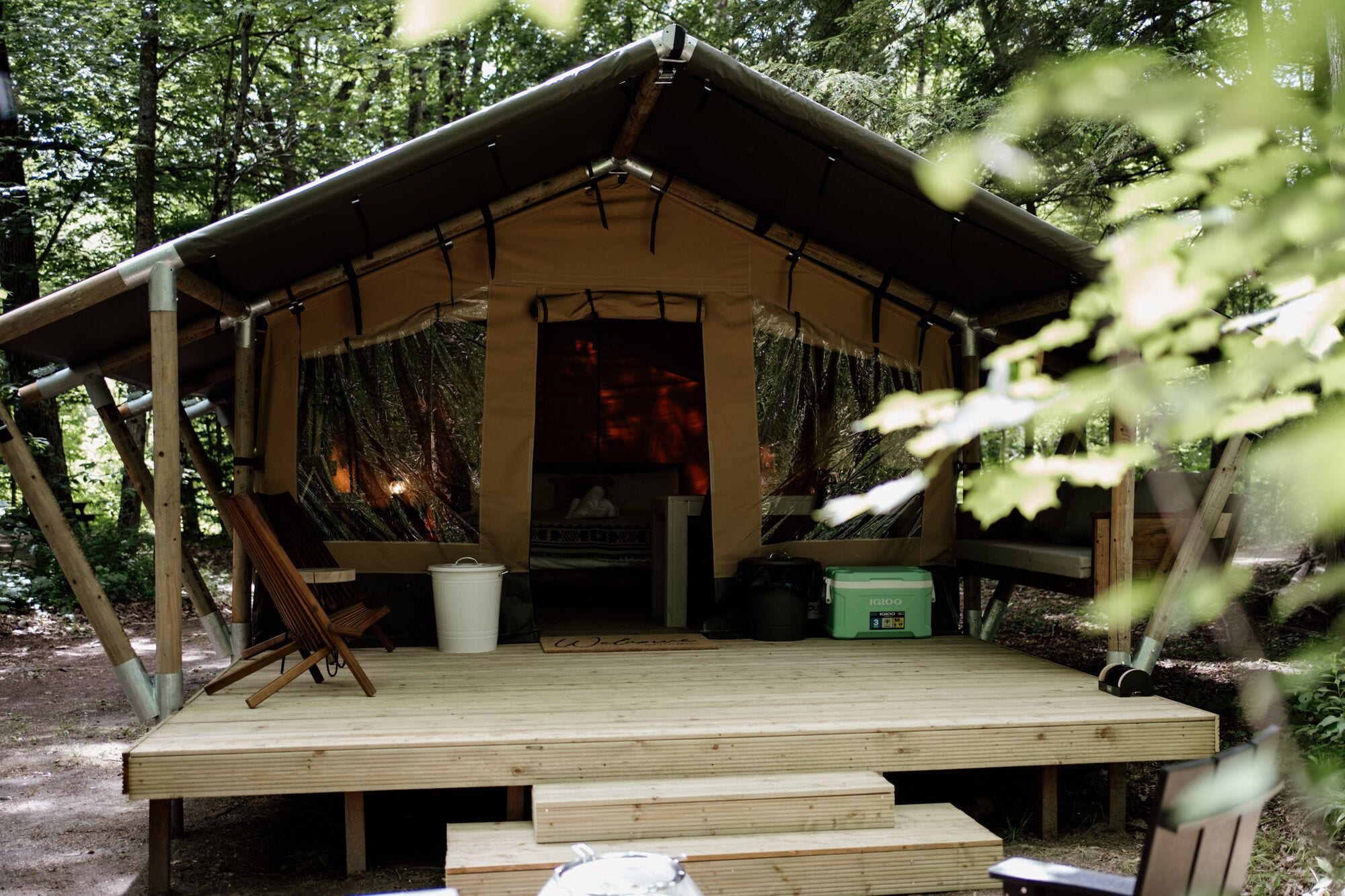 Enceinte de l’hébergement