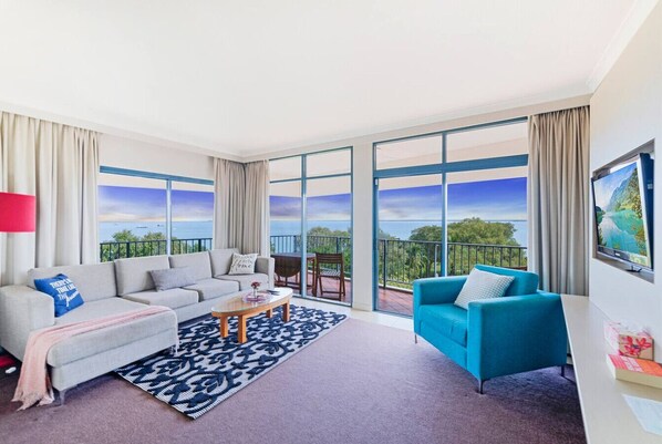 Flat-screen TV, Netflix, toys, books