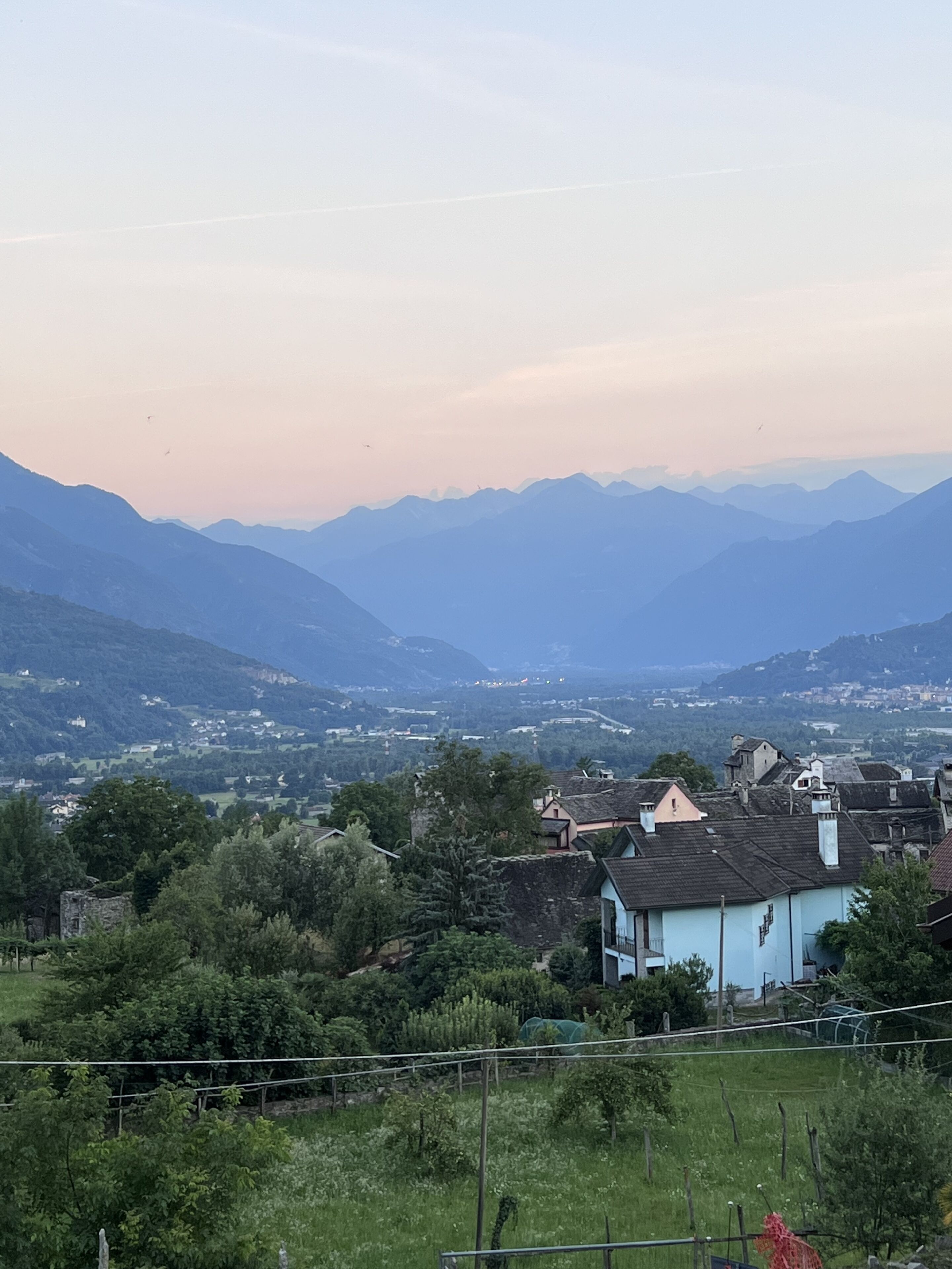 Vue depuis l’hébergement