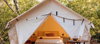 Beautiful Tent at Camp Northern Lights!
