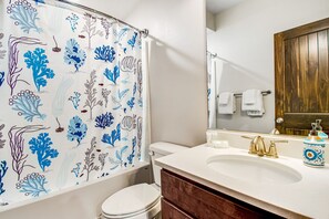 Hair dryer, towels