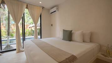Room, Pool View | Minibar, in-room safe, free WiFi, bed sheets