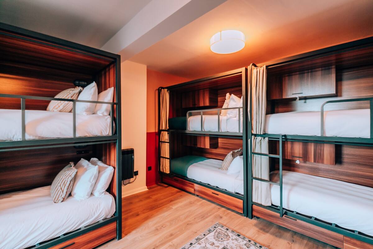 Bed in Large Dorm | Hypo-allergenic bedding available, WiFi (free), bed sheets