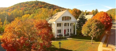Land view from property. Four Columns Inn