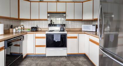 Mountain view apartment, 5mins to Ski Area!