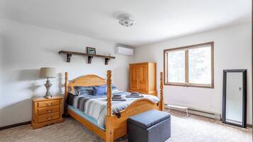 2 多间卧室、熨斗/熨衣板、免费 WiFi、床单