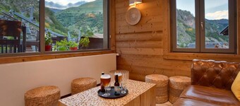 Chambre Moderne et Net | Près des Pistes | Sauna