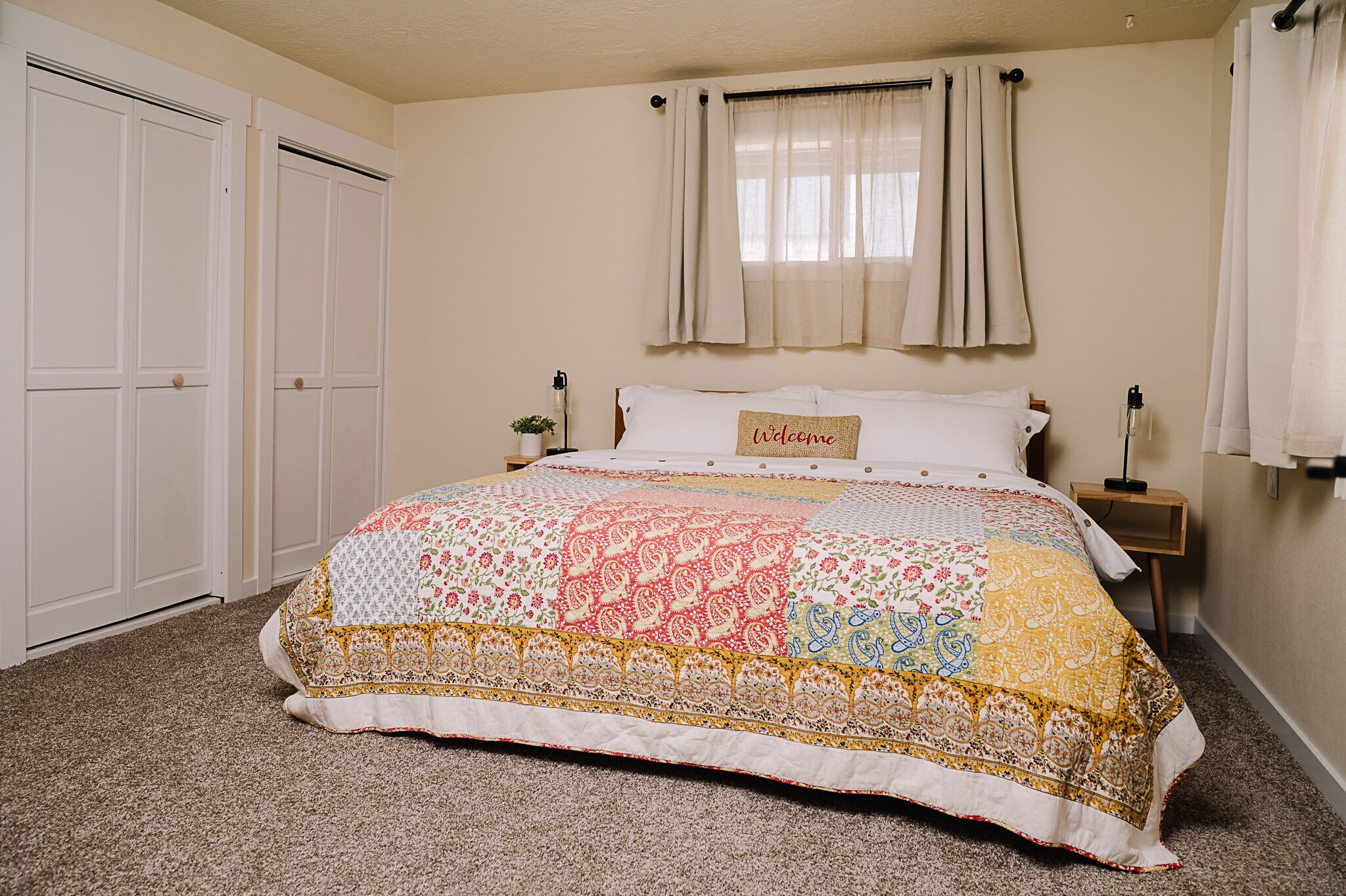 1 dormitorio, tabla de planchar con plancha, wifi gratis y ropa de cama