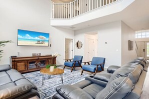 Smart TV, video games, table tennis, stereo